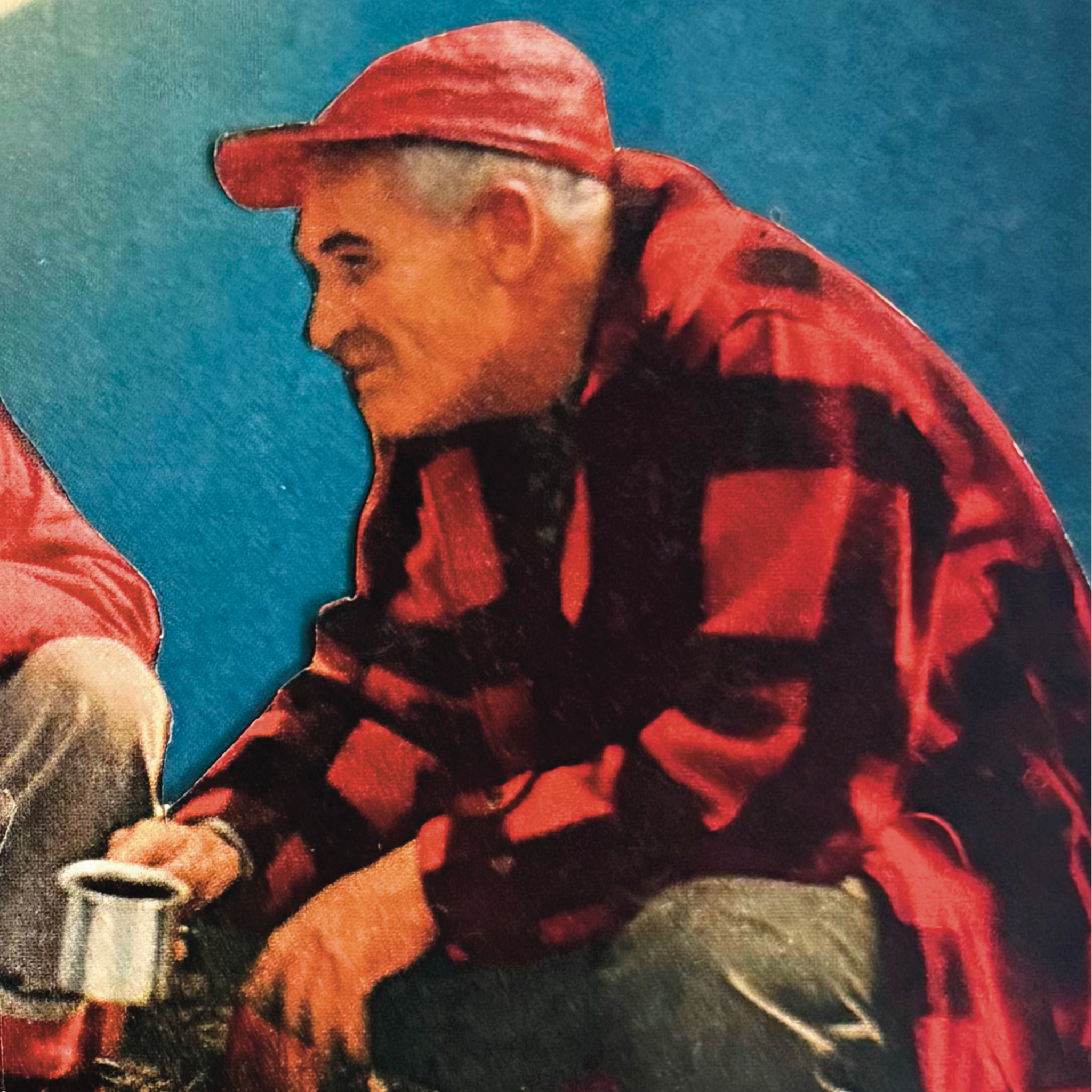 frozen dinner ; collage art print