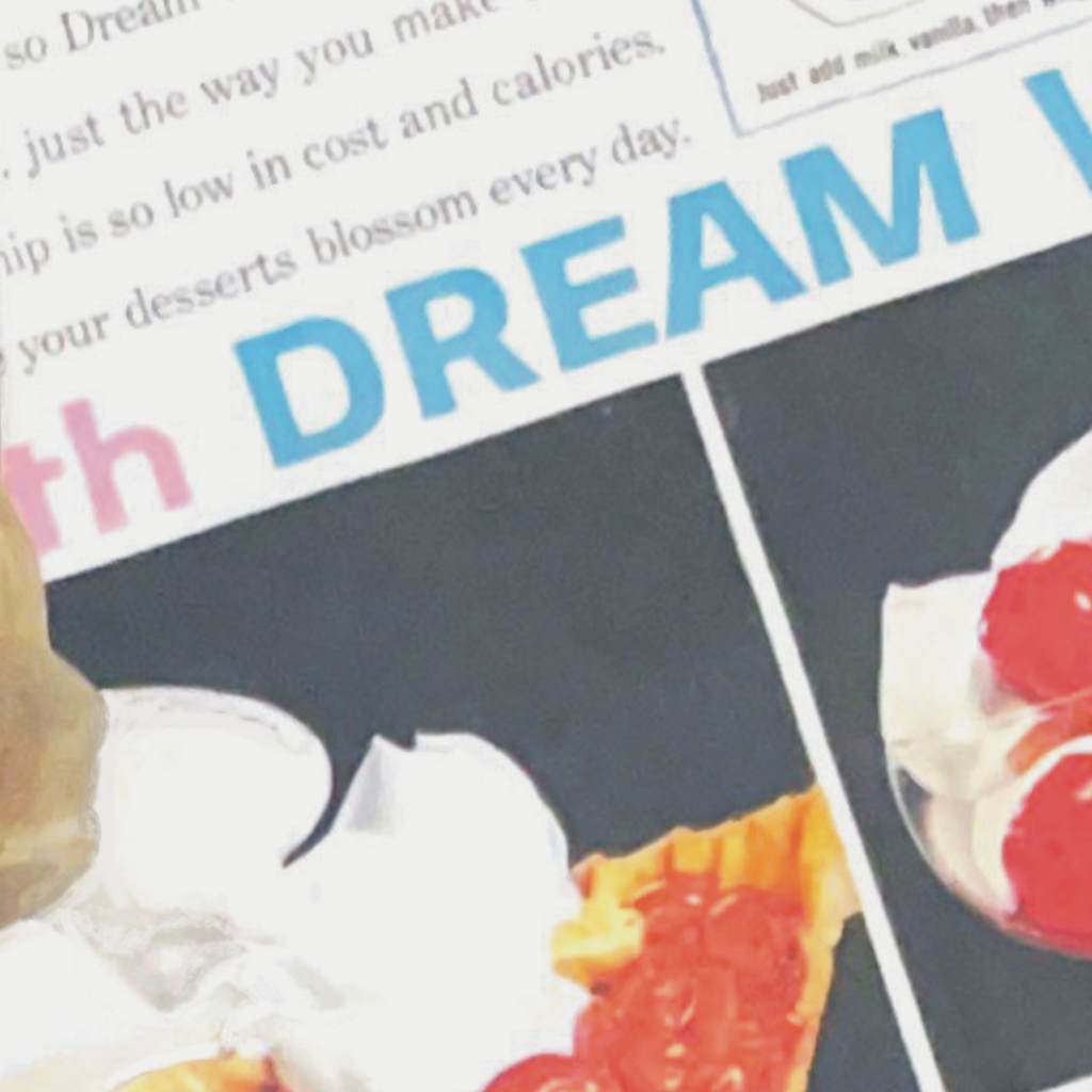 shortcake ; collage art print