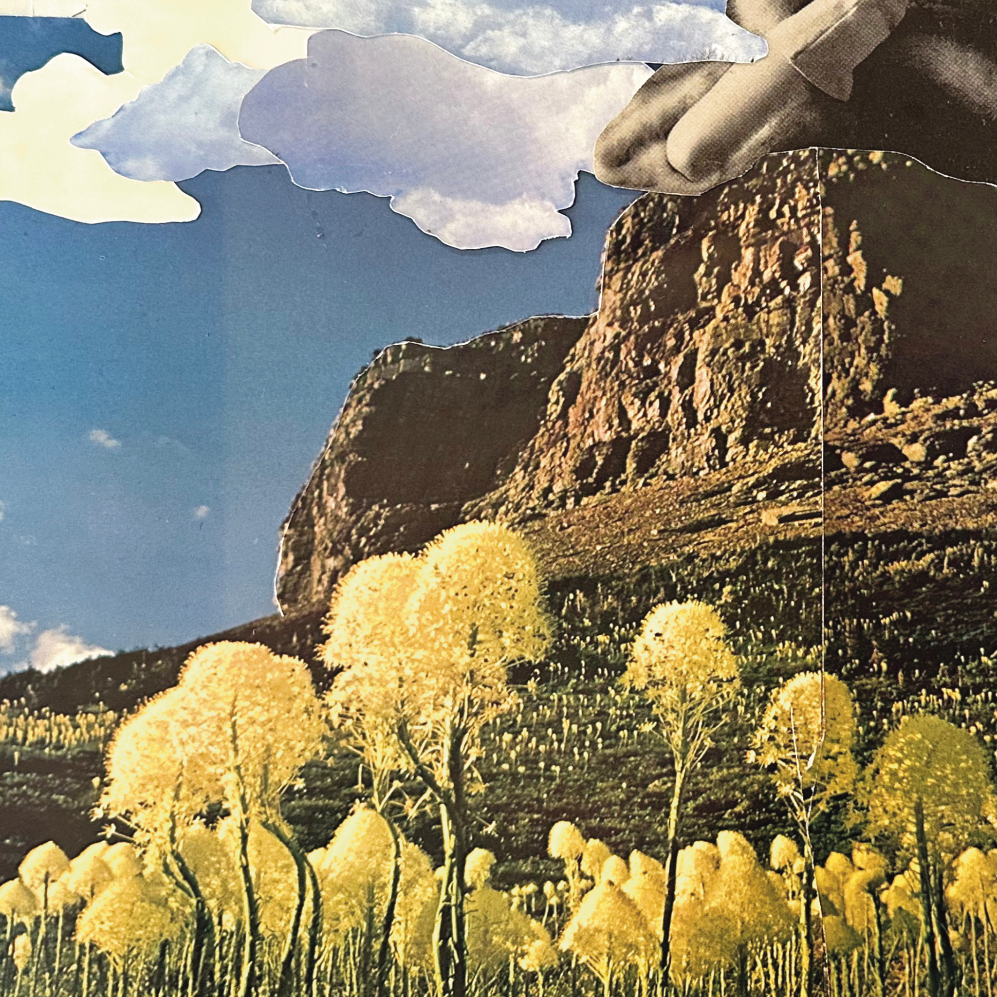 lounge act ; collage art print