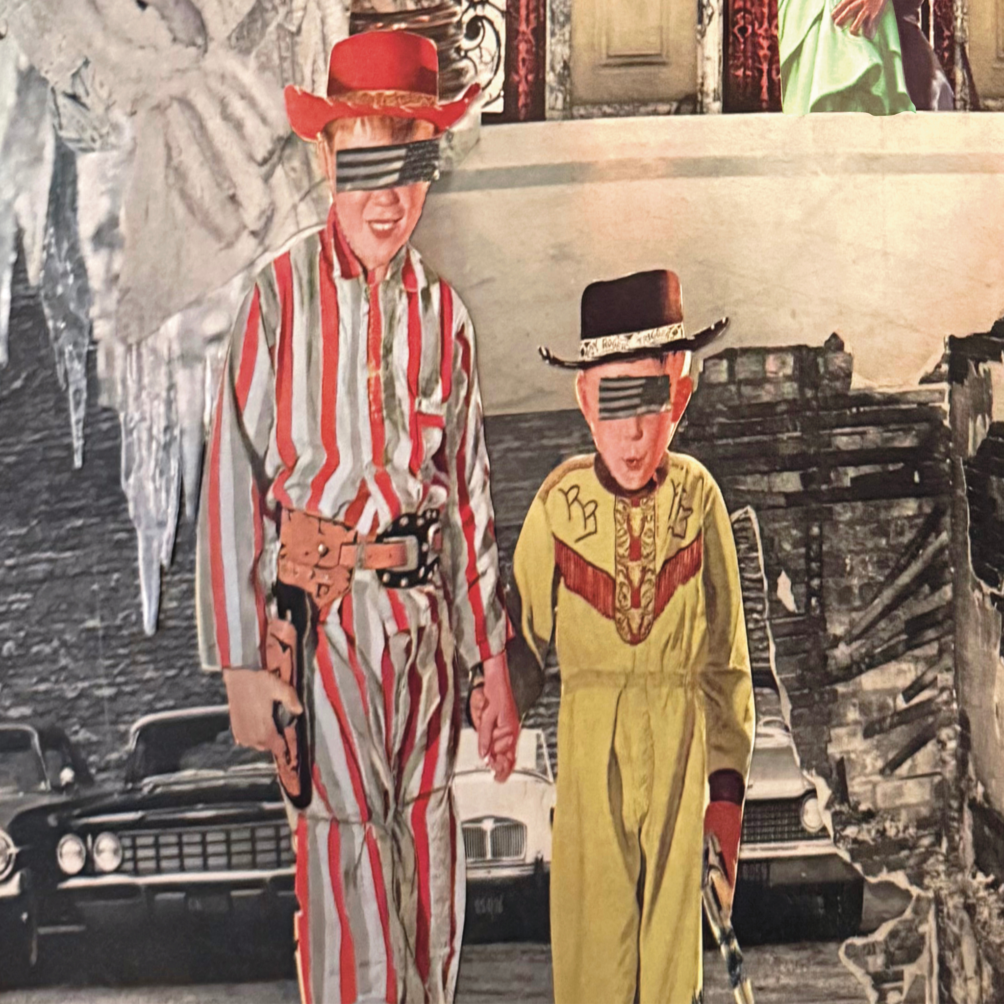 great again ; collage art print