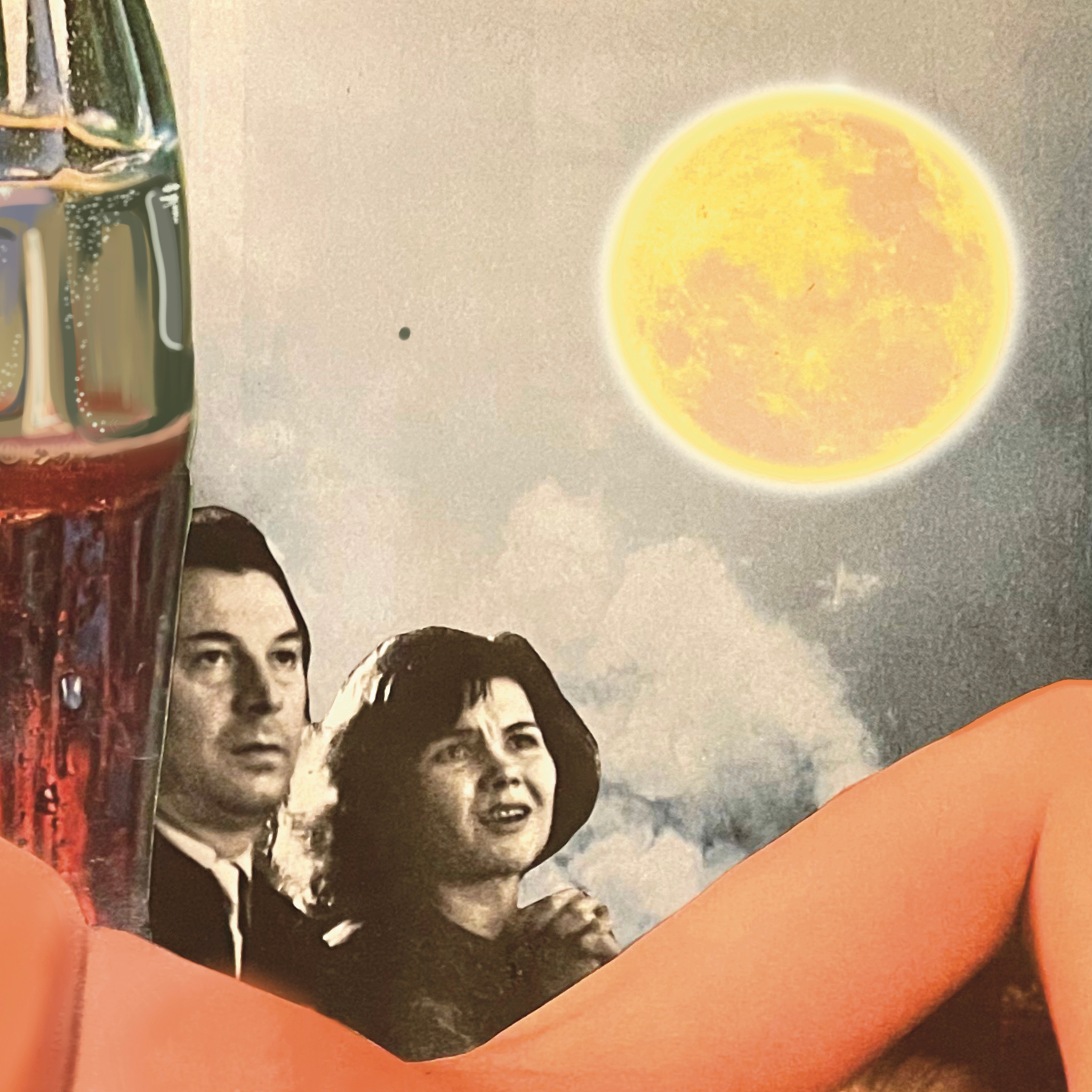 home run ; collage art print