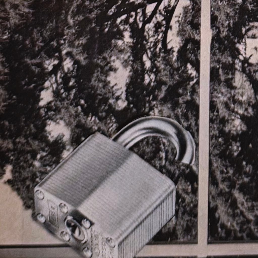 locksmith ; collage art print