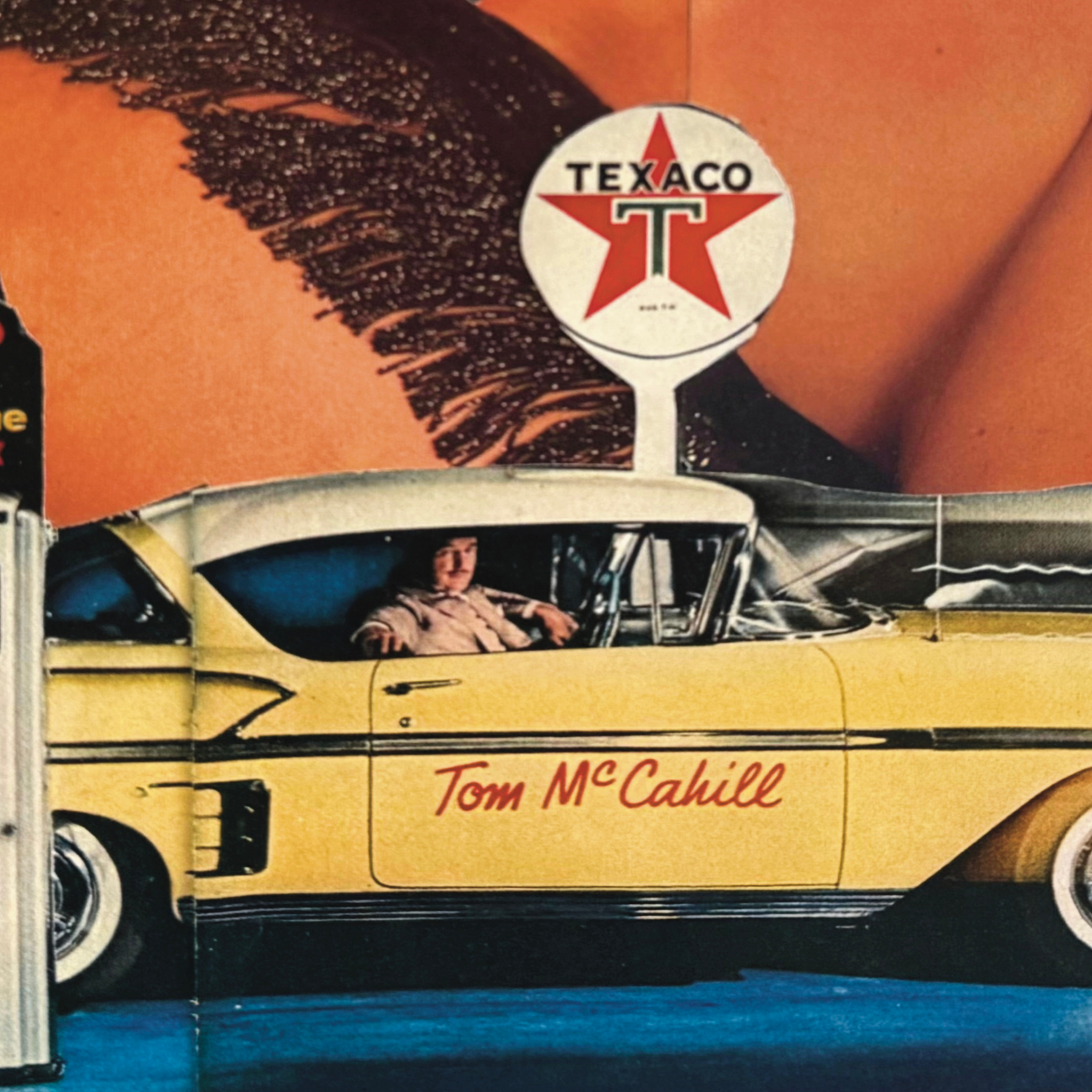 pit stop ; collage art print