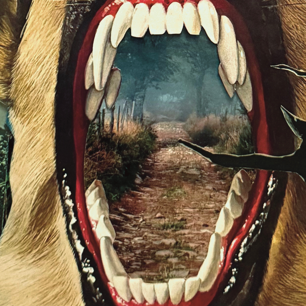 girlhood ; collage art print