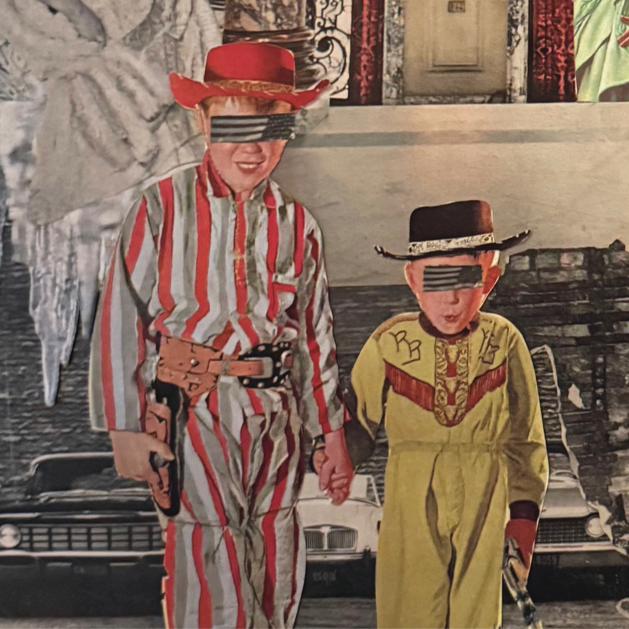 great again ; collage art print