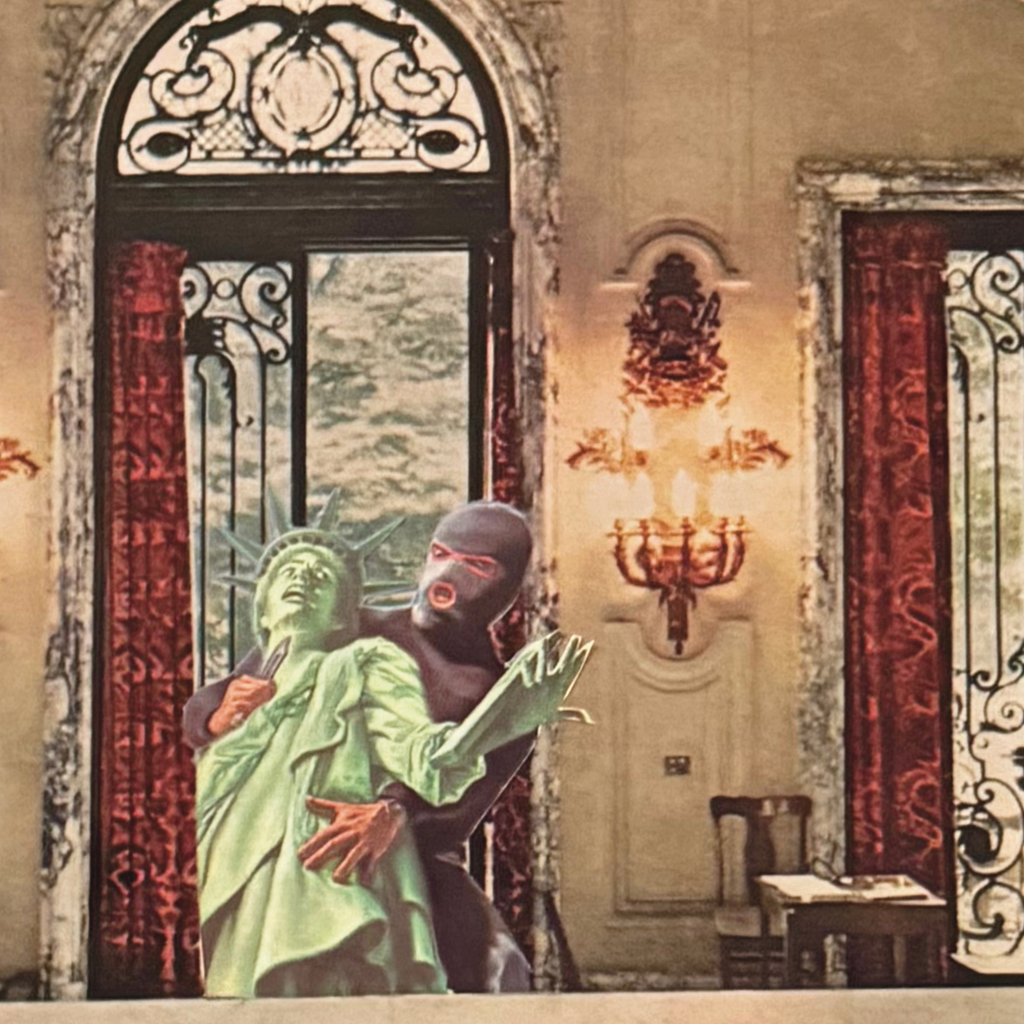 great again ; collage art print